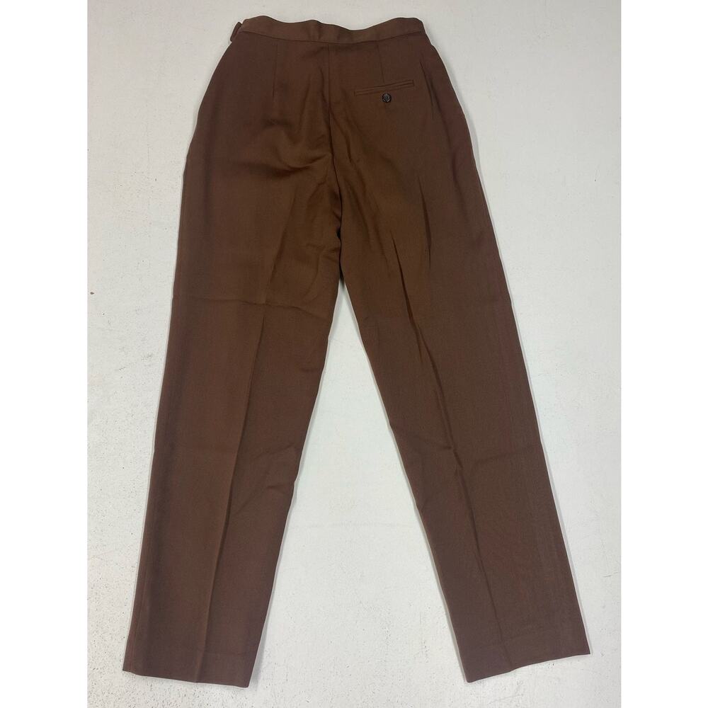 VTG Lauren Ralph Lauren equestrian 2-piece wool pleated jacket pants suit 12 - Picture 7 of 9